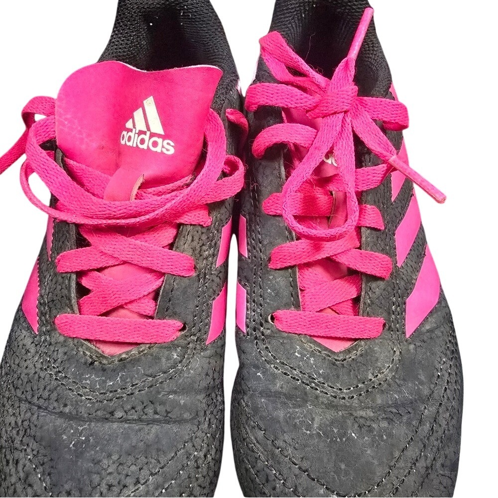 Adidas Copa 19.4 FG Soccer Cleats Black Shock Pink Kids 13K G26368 - Picture 3 of 7